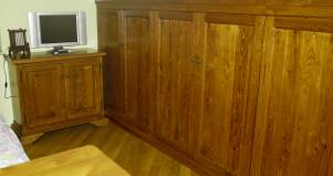 Armadio legno mansardato 3